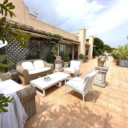 Apartament Panoramic Sea View Penthouse With Jacuzzi And 450 Sqm Terrace Antibes Zewnętrze zdjęcie