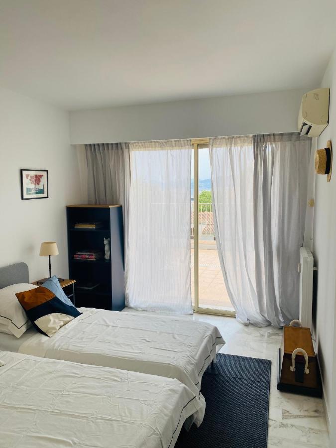 Apartament Panoramic Sea View Penthouse With Jacuzzi And 450 Sqm Terrace Antibes Zewnętrze zdjęcie